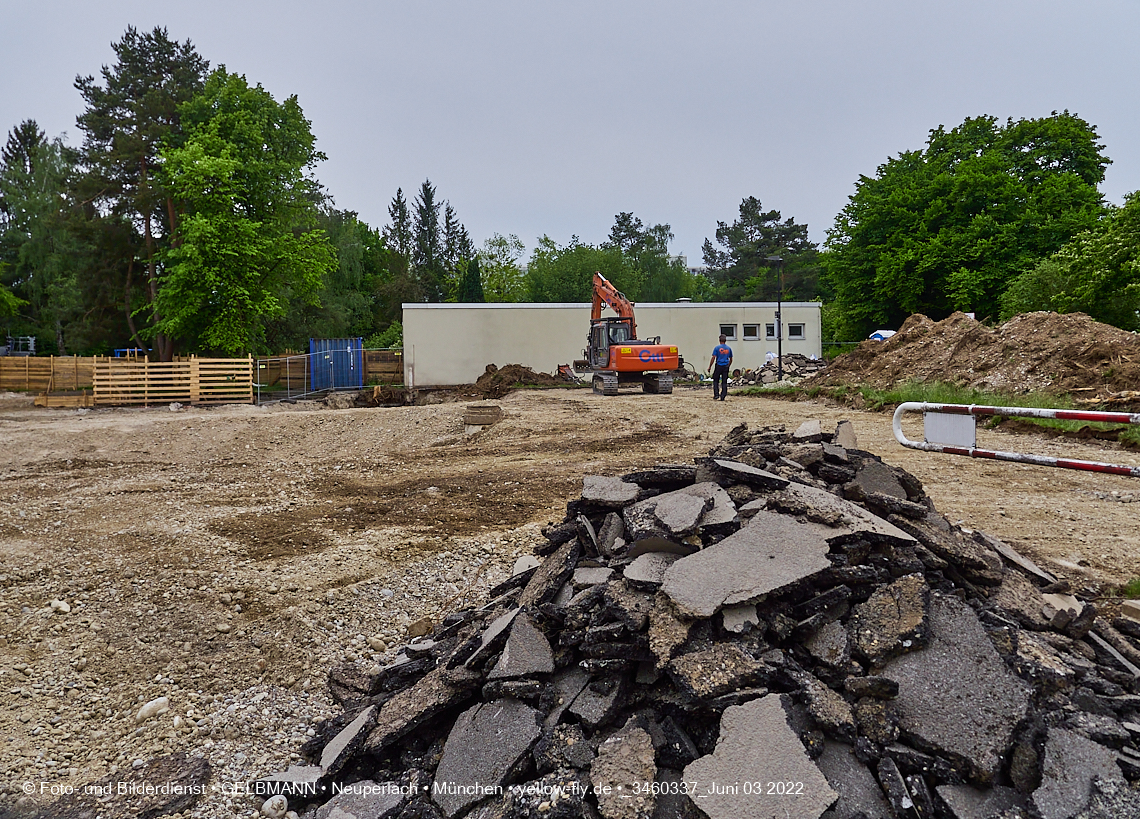 02.06.2022 - Baustelle zur Mütterberatung und Haus für Kinder